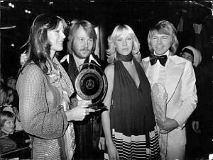 ABBA, el cuarteto de música nacido en Suecia