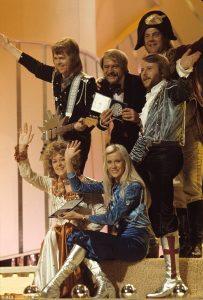 ABBA, el cuarteto de música nacido en Suecia