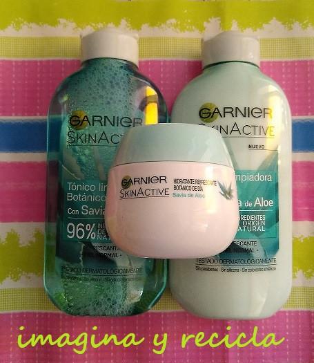 Probando la gama SkinActive de Garnier