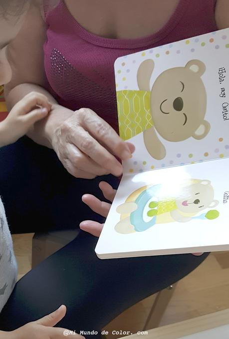 LECTURA INFANTIL| HOLA OSITO LIBRO MIMOSO CON MANTITA PARA BEBÉS