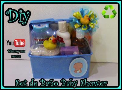 Diy. Set de Baño para Baby Shower. Mirna y sus manus