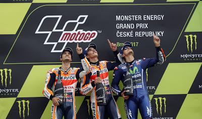 Marc Márquez,gana el GP de Brno 2017 de MotoGP.