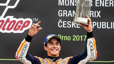 Marc Márquez,gana el GP de Brno 2017 de MotoGP.