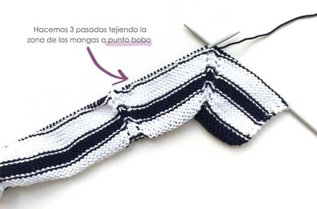 Ranita de punto Marinera – Navy Baby Ranita de punto Marinera de bebé DIY - Tutorial y patrón