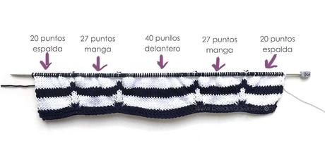 Ranita de punto Marinera – Navy Baby Ranita de punto Marinera de bebé DIY - Tutorial y patrón