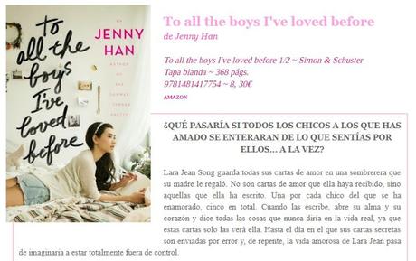 'To all the boys I've loved before'  primeras imágenes de la adaptación de Jenny Han