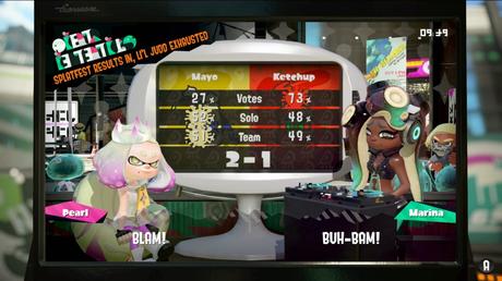 La mayonesa se impone al ketchup en Splatoon 2 La mayonesa se impone al ketchup en Splatoon 2