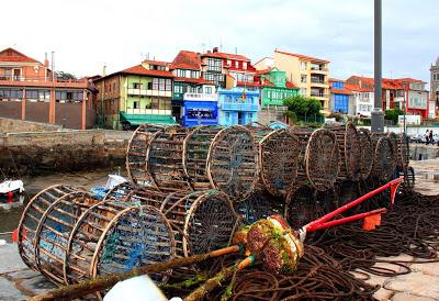 Fotos de verano. Luanco. Aperos de pesca