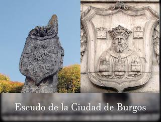 Réplica Minecraft del Escudo de la Ciudad de Burgos, España.