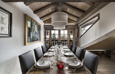 Chalet Rustico en Courchevel