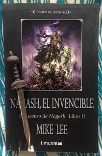 NAGASH, EL INVENCIBLE. Mike Lee Portada del libro Nagash, el invencible, de Mike Lee