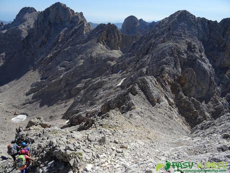 Bajando de la Torre de Coello al Tiro del Oso