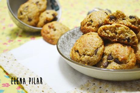 Galletas veganas de plátano y agave (integrales y sin azúcar)