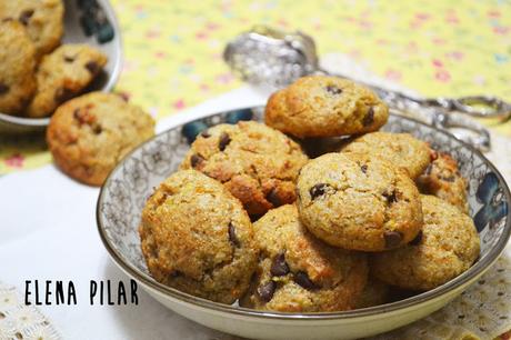 Galletas veganas de plátano y agave (integrales y sin azúcar)