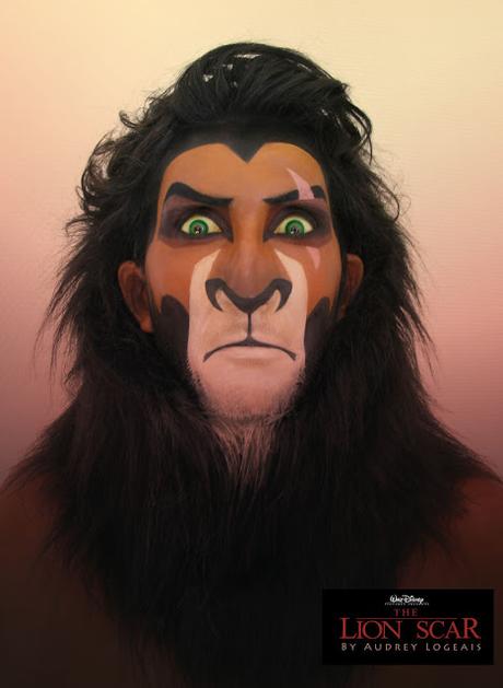 Chica Francesa muestra que maquillando se hace arte, ella convierte Personas en villanos de Disney Chica Francesa muestra que maquillando se hace arte, ella convierte Personas en villanos de Disney