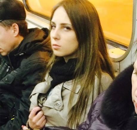 Las 10 fotos mas graciosas del mundo de gente extraña en el metro