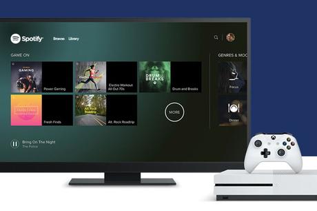 Spotify llega oficialmente a Xbox One Spotify llega oficialmente a Xbox One