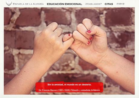 Sentimientos y Emociones. Nueva Colección para la Educación Emocional. Citas 012 Sentimientos y Emociones. Nueva Colección para la Educación Emocional. Citas 012
