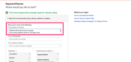 ¿Perdido? 7 consejos para definir tus keywords