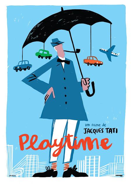 Afiches del mundo: Playtime de Jacques Tati