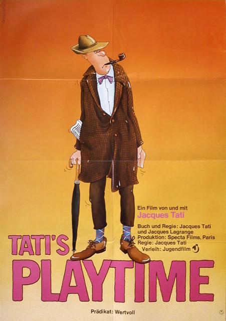 Afiches del mundo: Playtime de Jacques Tati