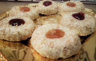 Dulces eid 2017 | Dulces de sésamo y mermelada Dulces eid 2017 | Dulces de sésamo y mermelada