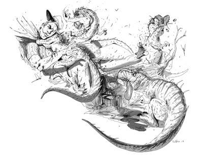 Unas cuantas ilustraciones dinosaurianas... (XIII)