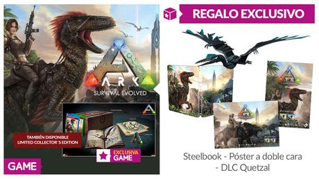 Consigue regalos exclusivos de ARK: Survival Evolved con GAME Consigue regalos exclusivos de ARK: Survival Evolved con GAME