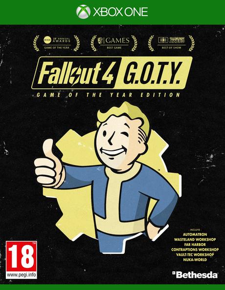 Se anuncia edición GOTY de Fallout 4 para el 26 de septiembre Se anuncia edición GOTY de Fallout 4 para el 26 de septiembre
