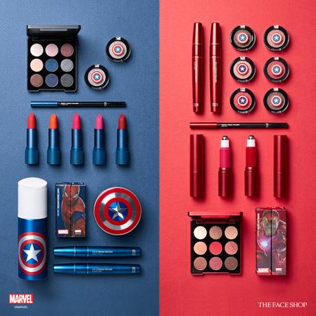 The Face Shop lanza y Marvel se unen para crear una línea de cosmética