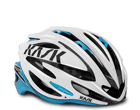 Kask Vertigo 2.0 - Casco, Color Negro/ Azul claro, Talla M ( 48 - 58 cm )