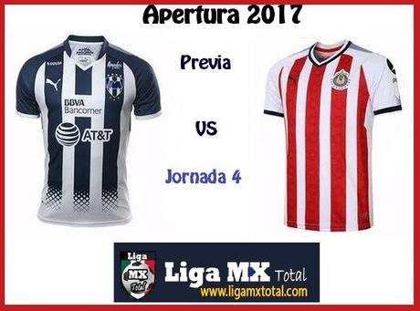 Previa Monterrey vs Chivas en J4 del Apertura 2017 Previa Monterrey vs Chivas en J4 del Apertura 2017