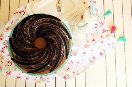 Malted Guinness Chocolate Bundt Cake