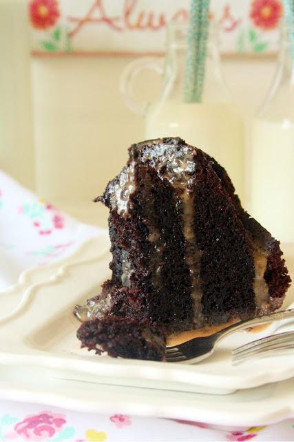 Malted Guinness Chocolate Bundt Cake