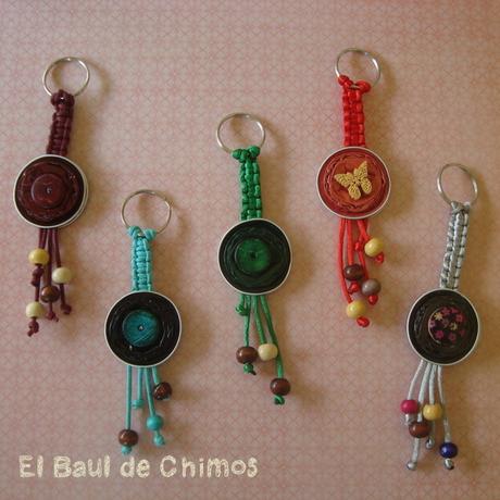 10 Llaveros con cápsulas nespresso para regalar 10 Llaveros con cápsulas nespresso para regalar