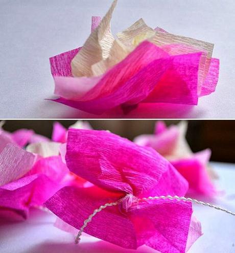 26 sencillas y útiles ideas con Flores de papel Hawaianas