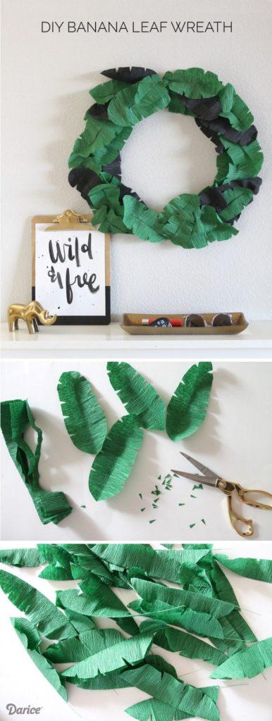 26 sencillas y útiles ideas con Flores de papel Hawaianas