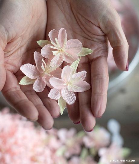 35 ideas fáciles con Flores de papel crepe 35 ideas fáciles con Flores de papel crepe