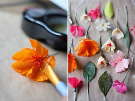 35 ideas fáciles con Flores de papel crepe 35 ideas fáciles con Flores de papel crepe