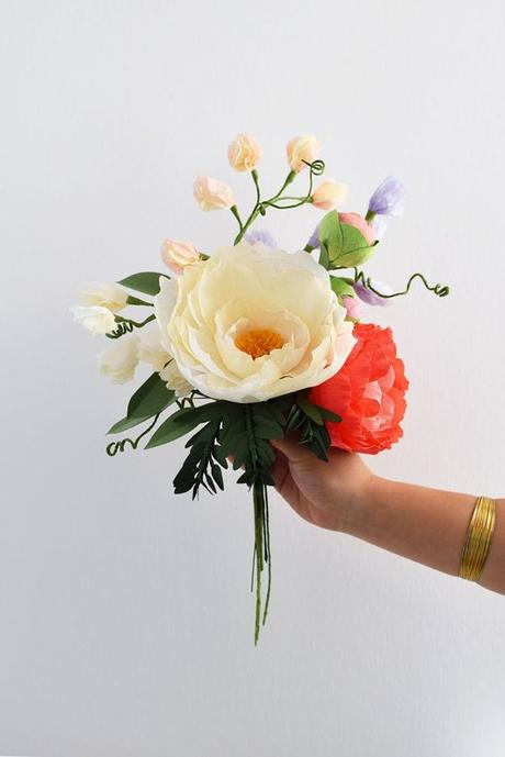 35 ideas fáciles con Flores de papel crepe 35 ideas fáciles con Flores de papel crepe