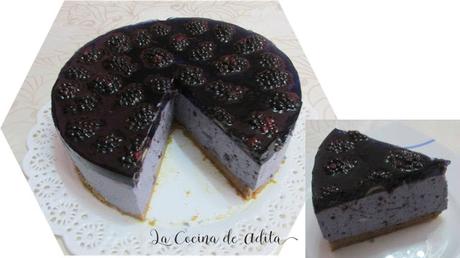 Tarta de moras