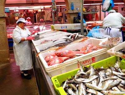 Mercado en Pontevedra