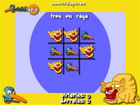 3 en raya. Childtopia 3 en raya. Childtopia
