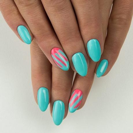 Uñas veraniegas con Semilac Uñas veraniegas con Semilac
