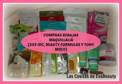 Compras Rebajas Maquillalia (3x2 Tony Moly, IDC y Beauty Formulas) Compras Rebajas Maquillalia (3x2 Tony Moly, IDC y Beauty Formulas)