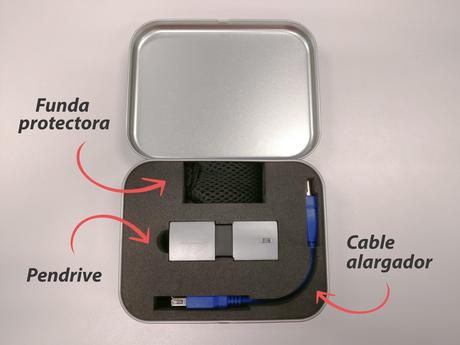 La memoria USB con más capacidad del mundo: conoce todos los detalles del nuevo pendrive de Kingston Accesorios del pendrive de Kingston, el USB con más capacidad del mundo. FOTO: El Mundo