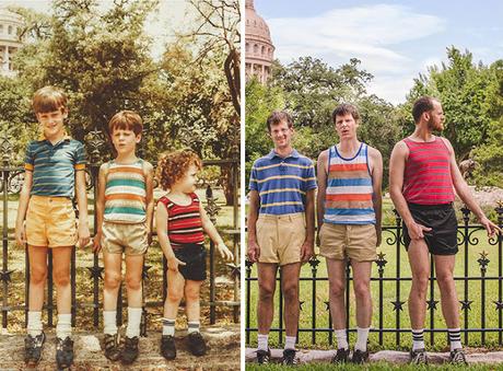 10 Hermanos que recrearon sus fotos graciosas de la niñez 10 Hermanos que recrearon sus fotos graciosas de la niñez