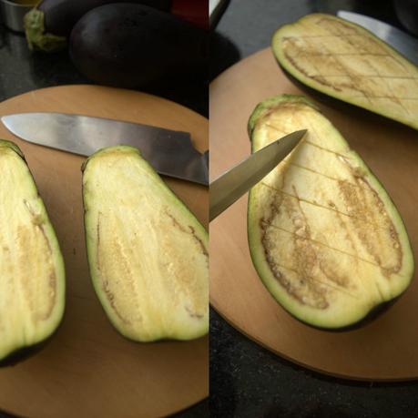 Berenjenas baby con salsa chermoula, bulgur y yogurt, sabor en cada bocado Berenjenas baby con salsa chermoula, bulgur y yogurt, sabor en cada bocado