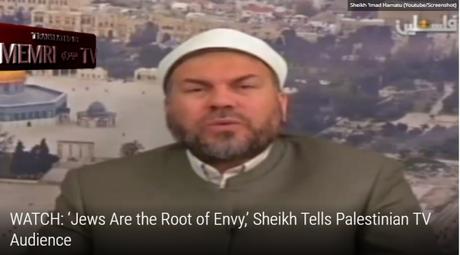 Nueva muestra de antisemitismo en la TV palestina.