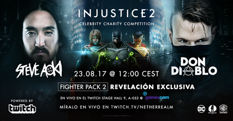 Gamescom acogerá competición de DJs Steve Aoki y Don Diablo de Injustice 2 Gamescom acogerá competición de DJs Steve Aoki y Don Diablo de Injustice 2